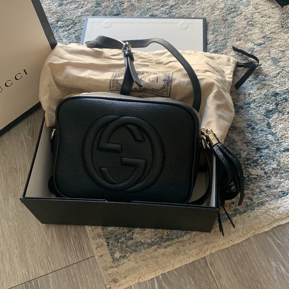Gucci Handbags - New in Box Gucci Soho Small Leather Disco Bag